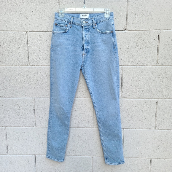 Agolde | Nico High Rise Slim Fit Jeans in Cliffside Size 26 - Picture 2 of 10